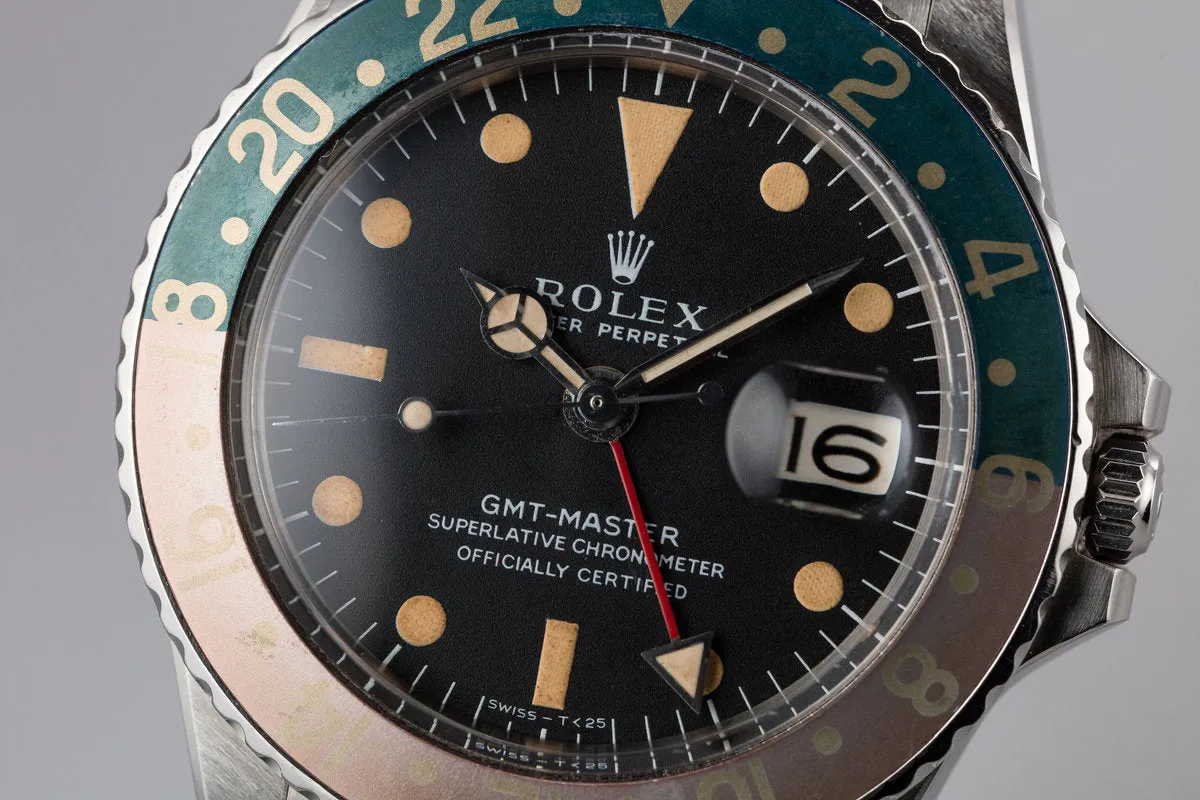 1968 Rolex GMT-Master 1675 with Mark 1 Matte Dial