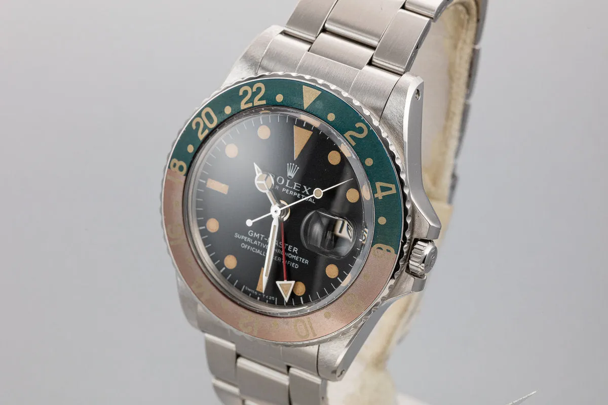 1968 Rolex GMT-Master 1675 with Mark 1 Matte Dial