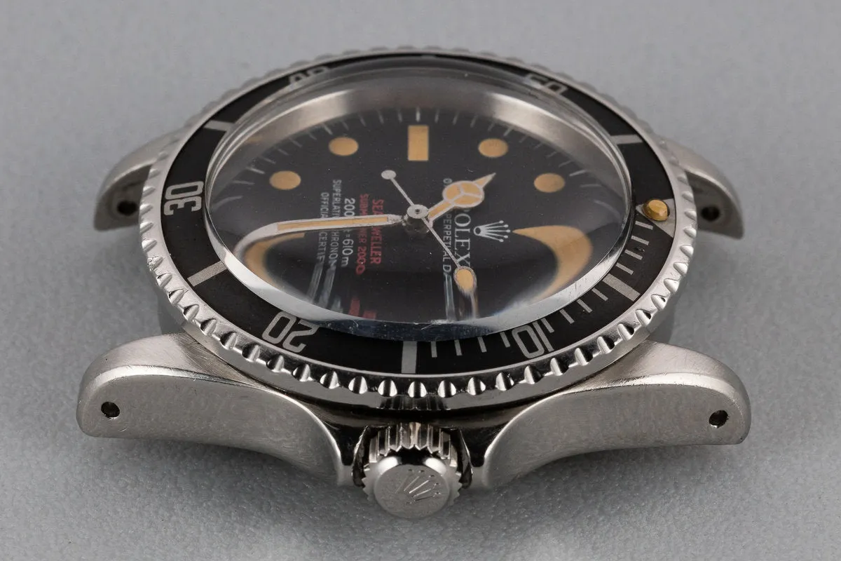 1972 Rolex Double Red Sea-Dweller 1665 MK IV Dial with Box and Papers