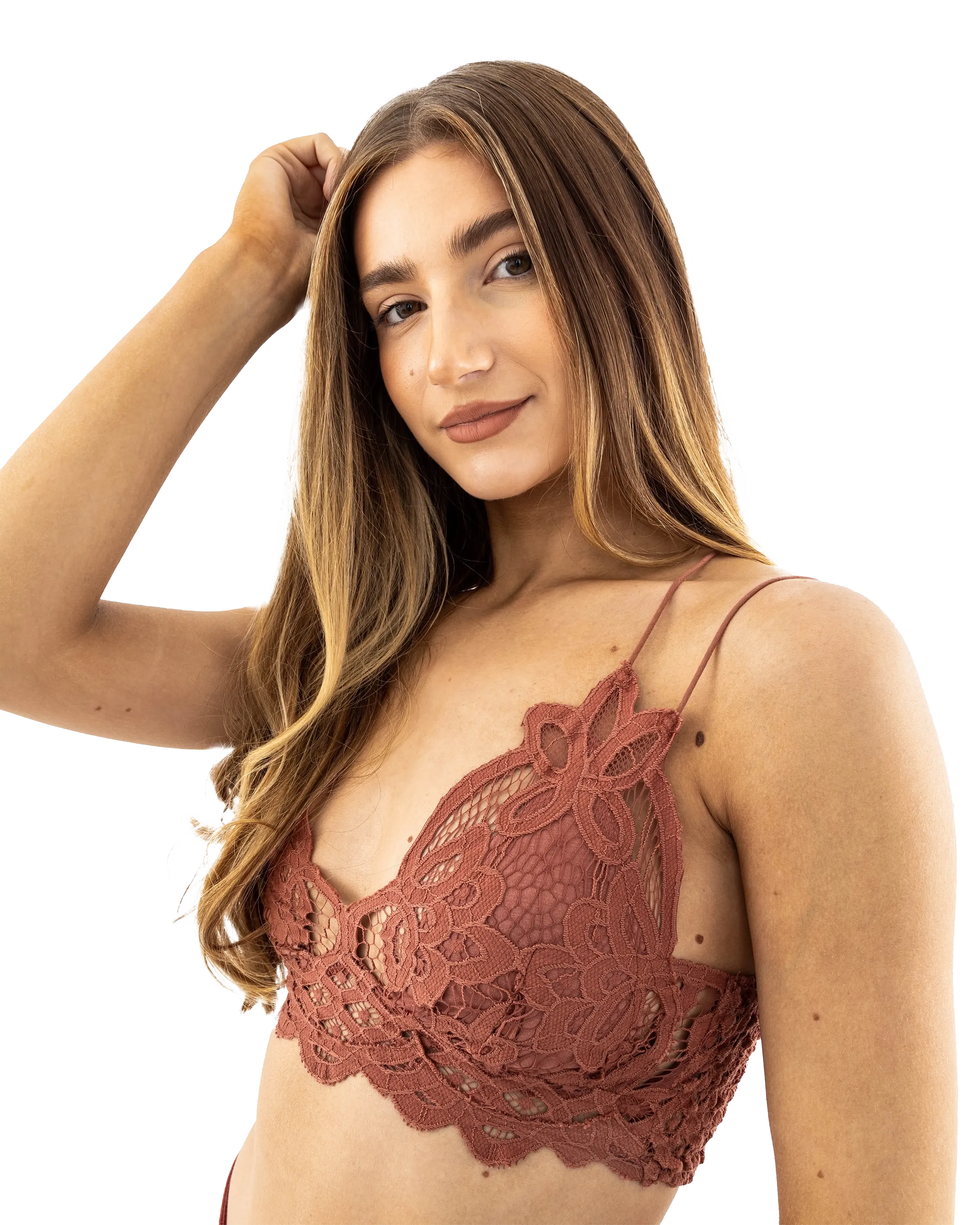 Adella Bralette in Copper