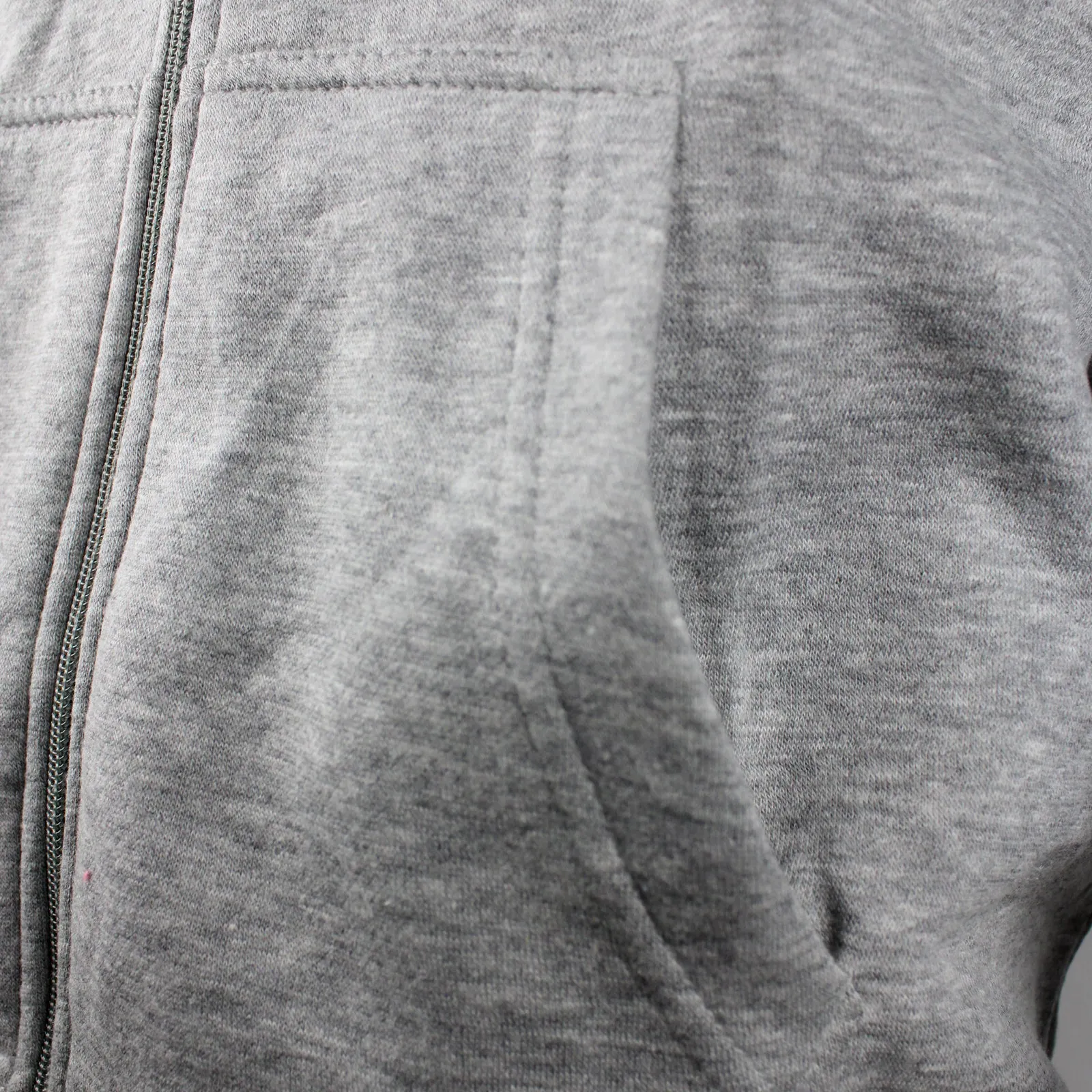 AMOS Mens Zipper Hoody Casual Zip Up Hooded Fleece Inner 8 Colours XS - XXXL