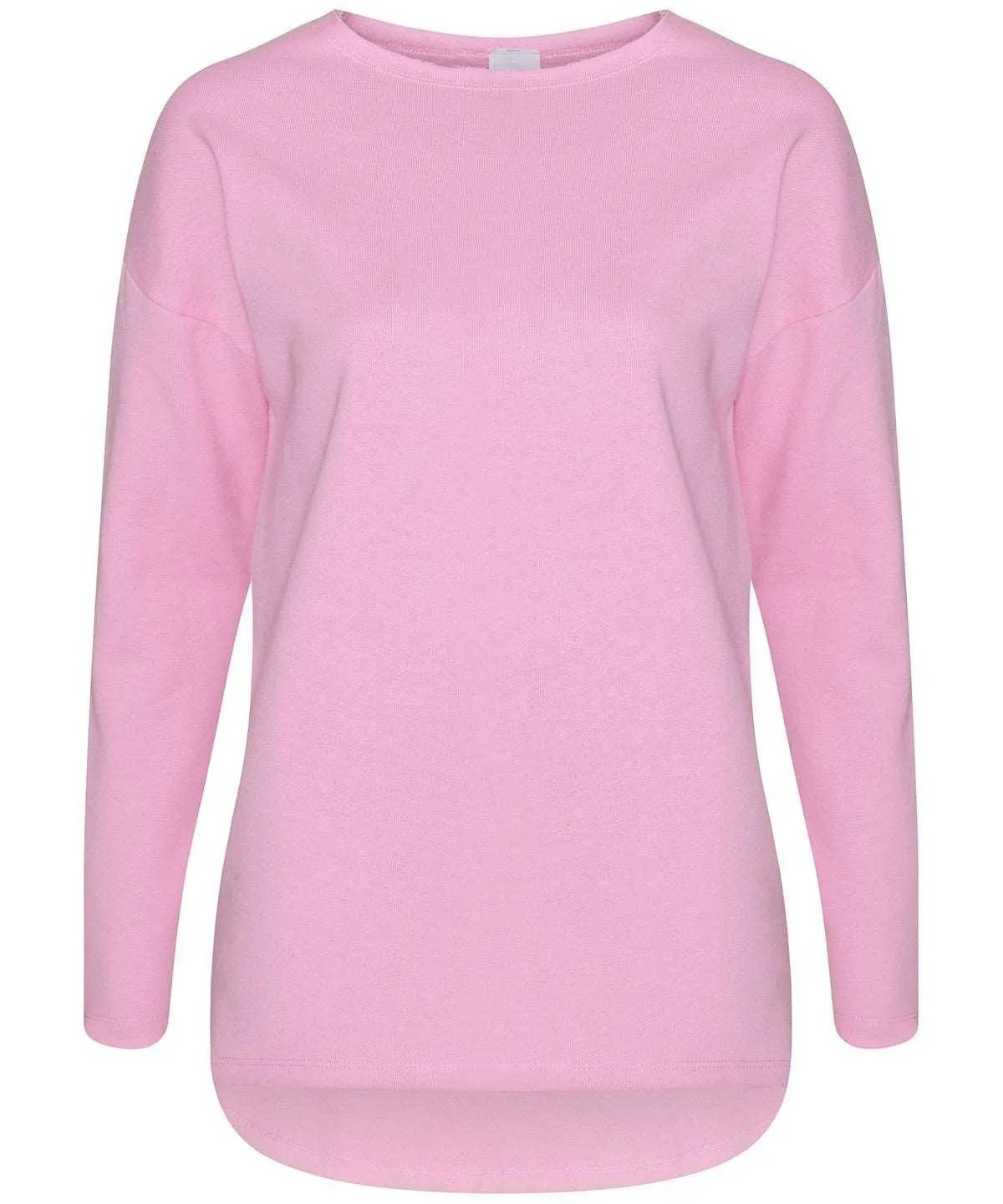 Baby Pink - Gals oversized sweatshirt