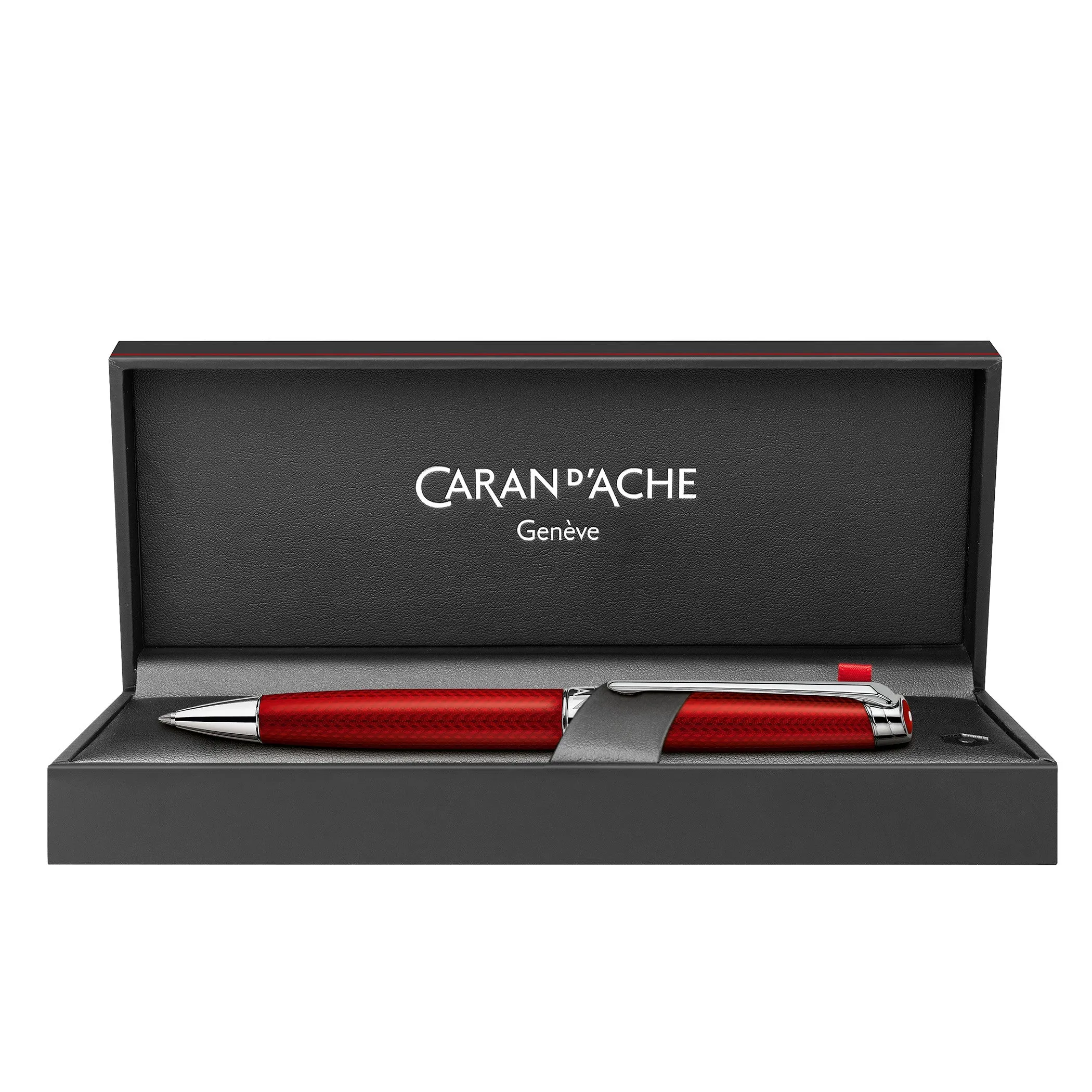 Caran d'Ache LÉMAN Ballpoint Pen - Rouge Carmin