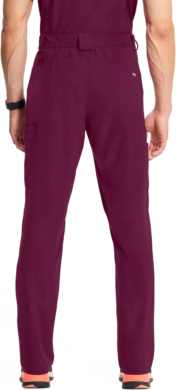 Cherokee Men's Scrub Pants Modern Fit 6 Pockets Tapered Leg with Drawstring CK200A