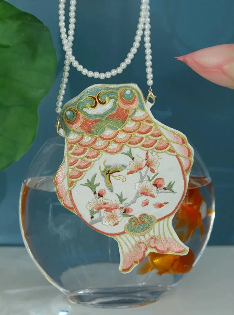 Chitang 池塘 Goldfish Pond Phone Purse