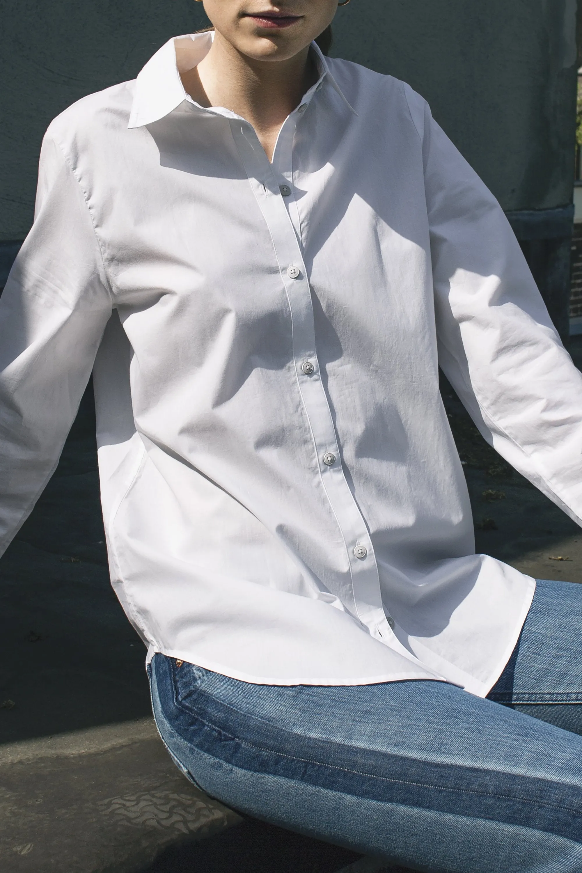 classic shirt white <br> by Kowtow