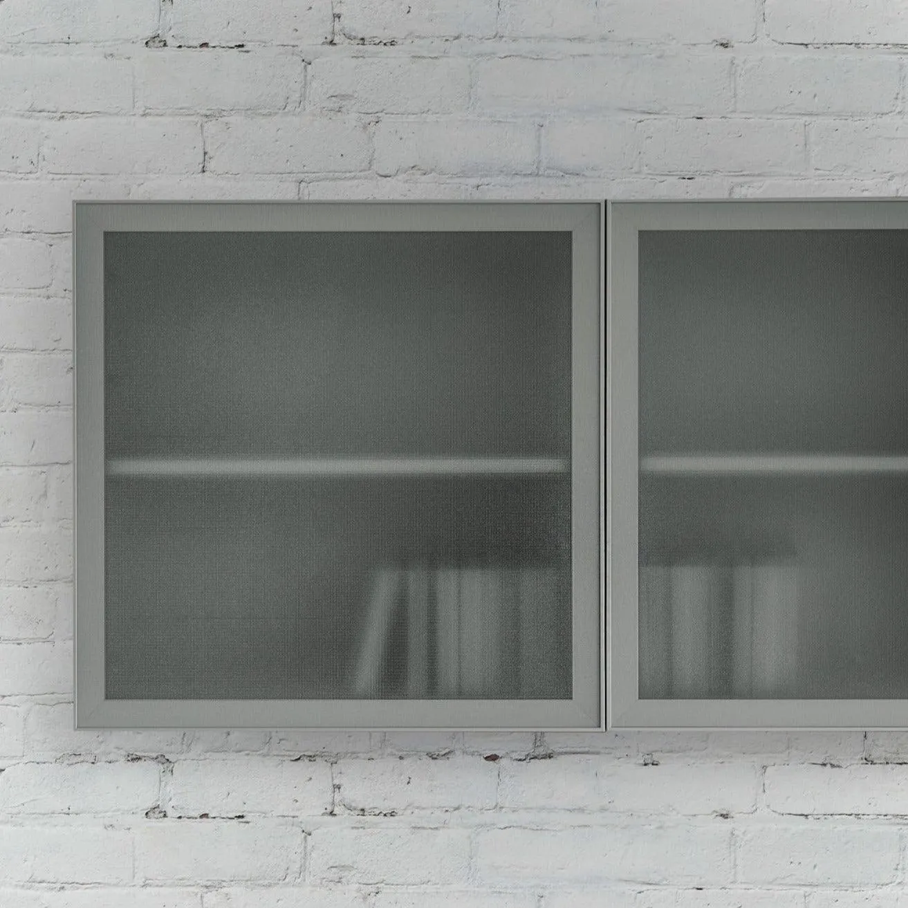 Clean White Brick Wallpaper