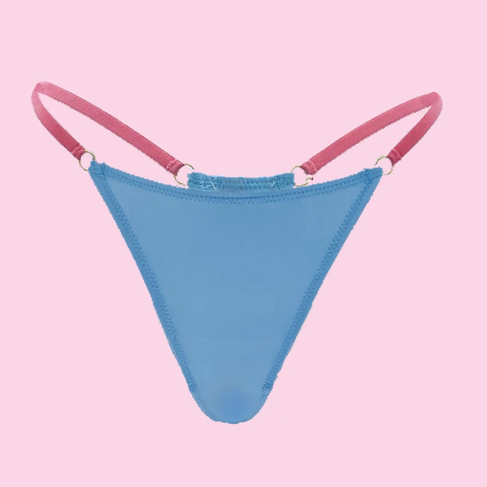 Cotton Candy Thong: Silky