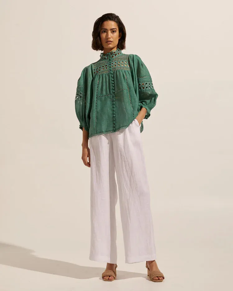 Dedicate Top - Pine, Cafe, Black