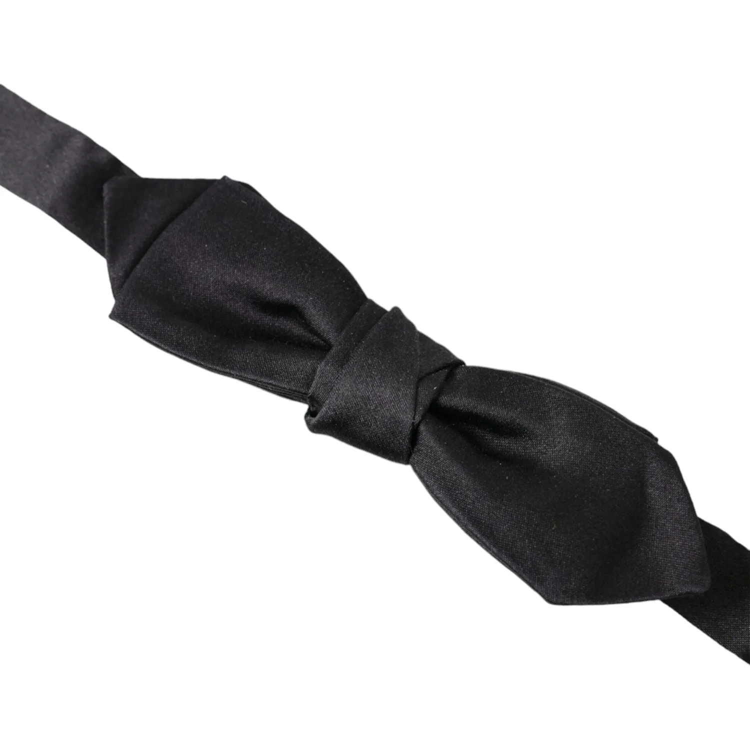 Dolce & Gabbana Elegant Silk Black Bow Tie for Gentleman