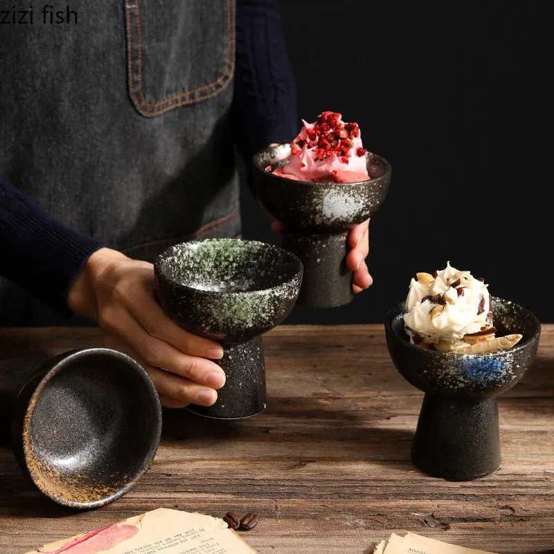 Premium Quality EbonElite Ceramic Bowl for Dining and Home Decor