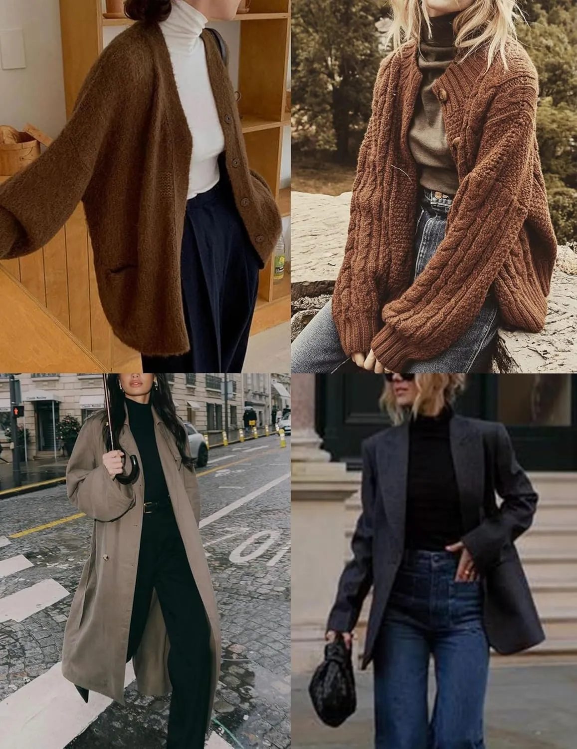 Ekouaer Women's Turtleneck Long Sleeve Shirts Slim Fit Thermal Underwear Tops Lightweight Pullover Tees