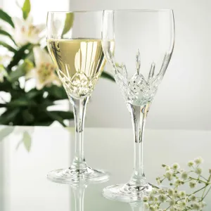 Galway Crystal Longford White Wine Pair
