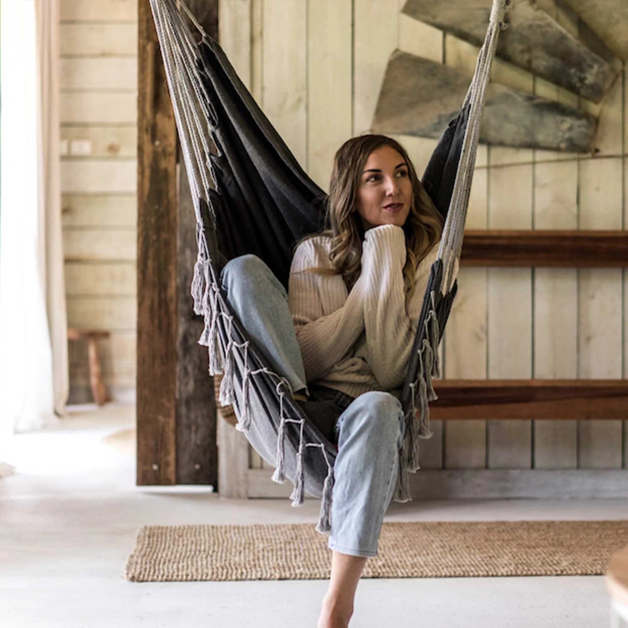 Hanging Hammock Chair (Grey)