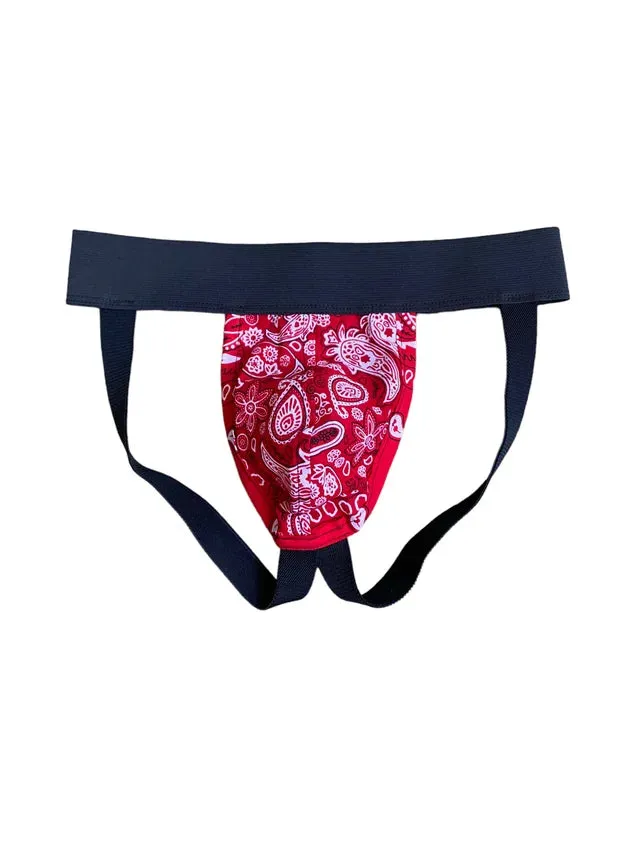 HANKY JOCKSTRAP RED BY RIK VILLA
