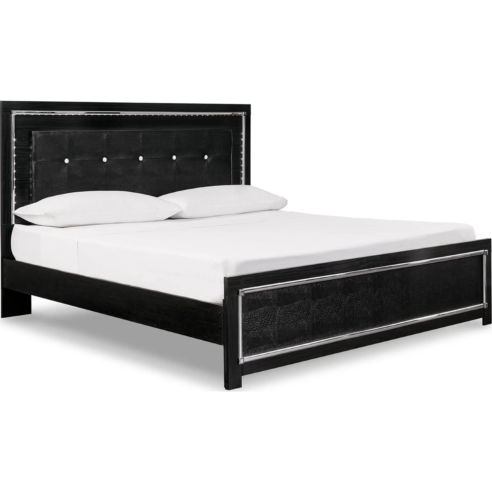 Kaydell 3 Piece King Upholstered Bed