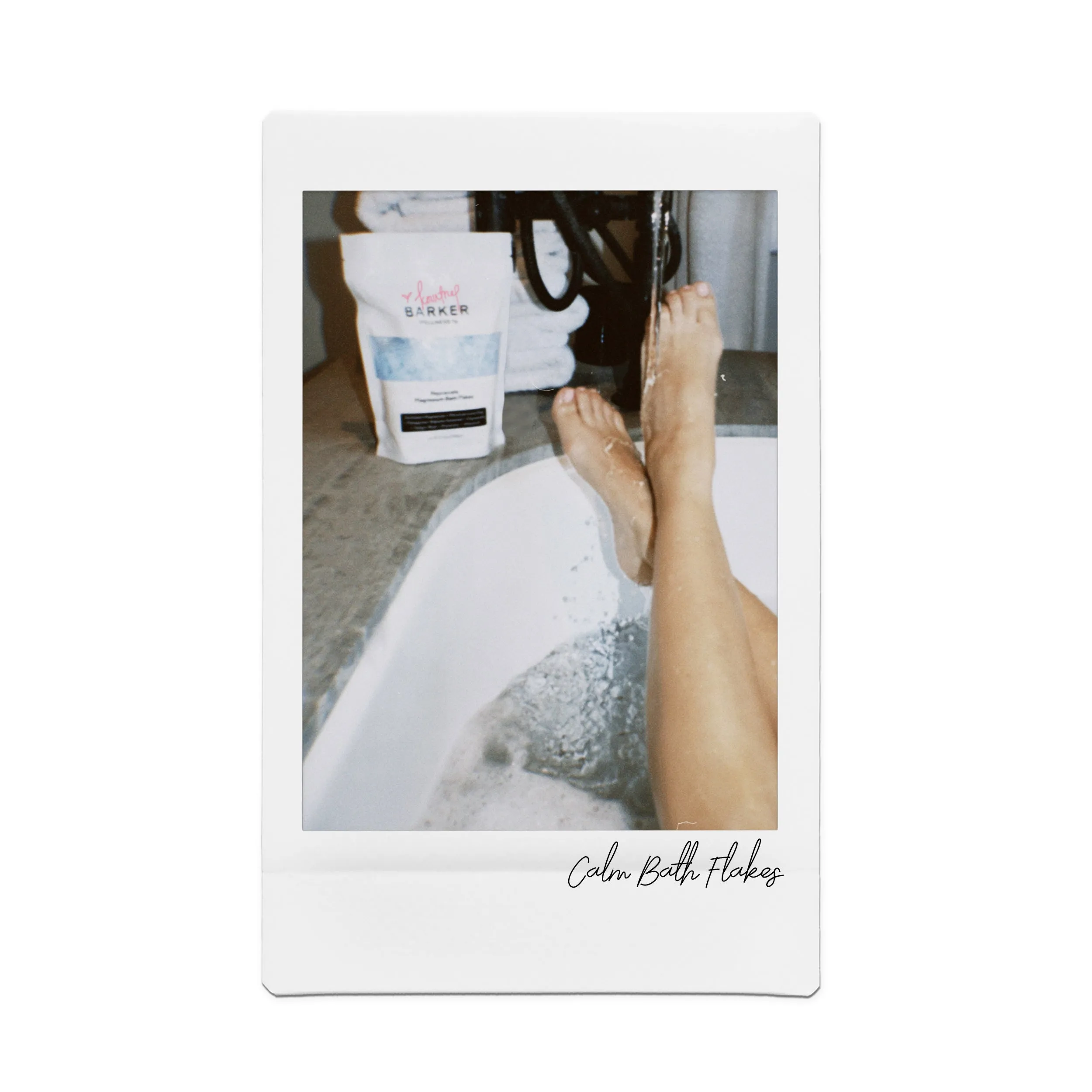 Kourtney x Barker Wellness Calm Magnesium Bath Flakes
