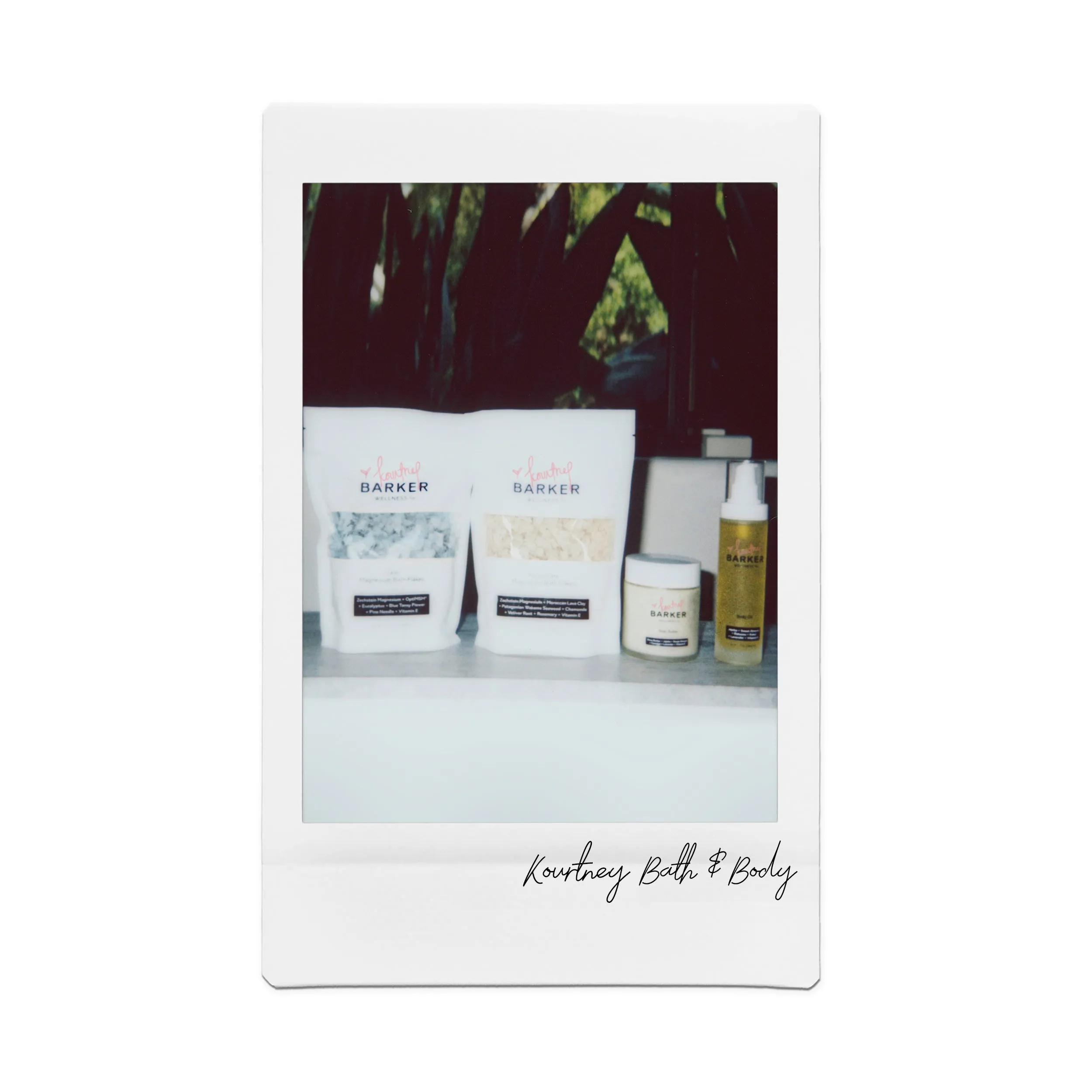 Kourtney x Barker Wellness Calm Magnesium Bath Flakes
