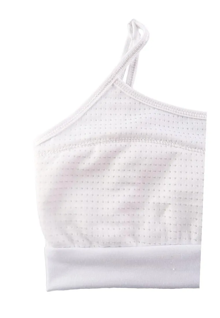 Landmark Half Sando Spaghetti Bra - Aircool 2 in 1 White