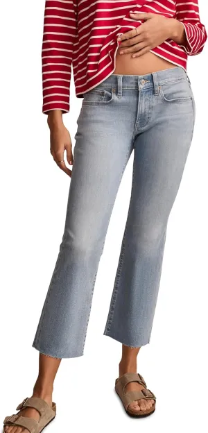 Lucky Brand Women's Sweet Mid Rise Kick Crop