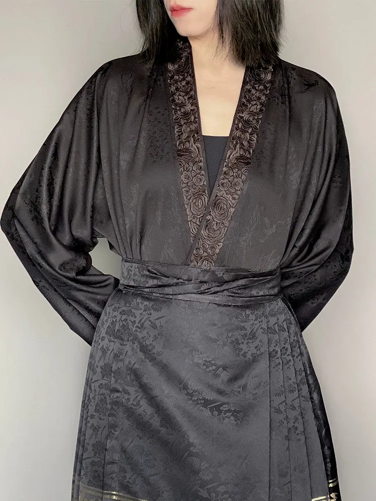 Luo Dian 螺钿 Mother of Pearl Plus Size Mamian Skirt
