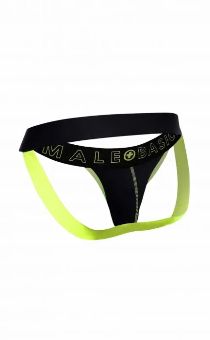 Male Basics Neon Jockstrap Neon Yellow MD
