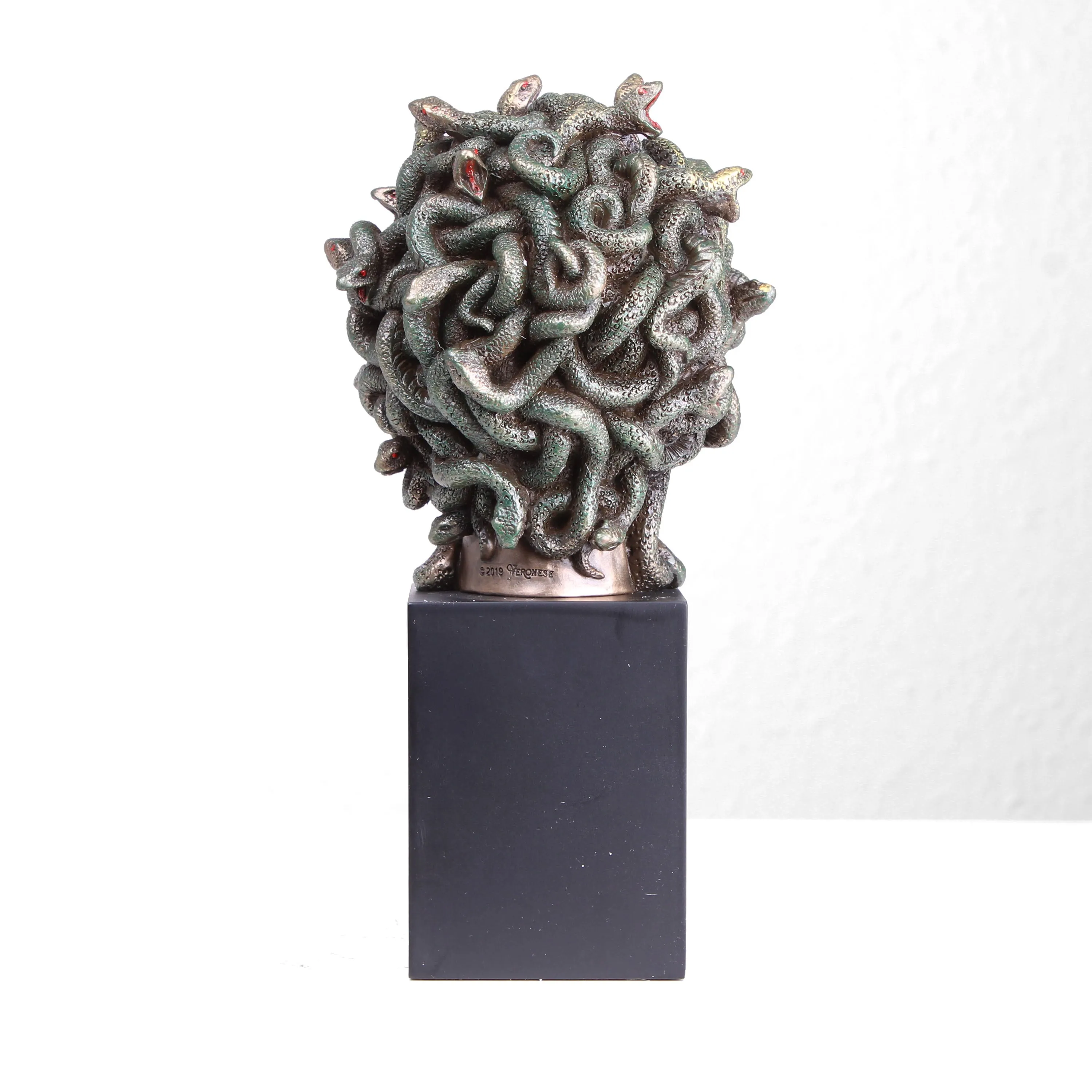 Medusa Head Sculpture in Bronze (Cold Cast Bronze Statue)