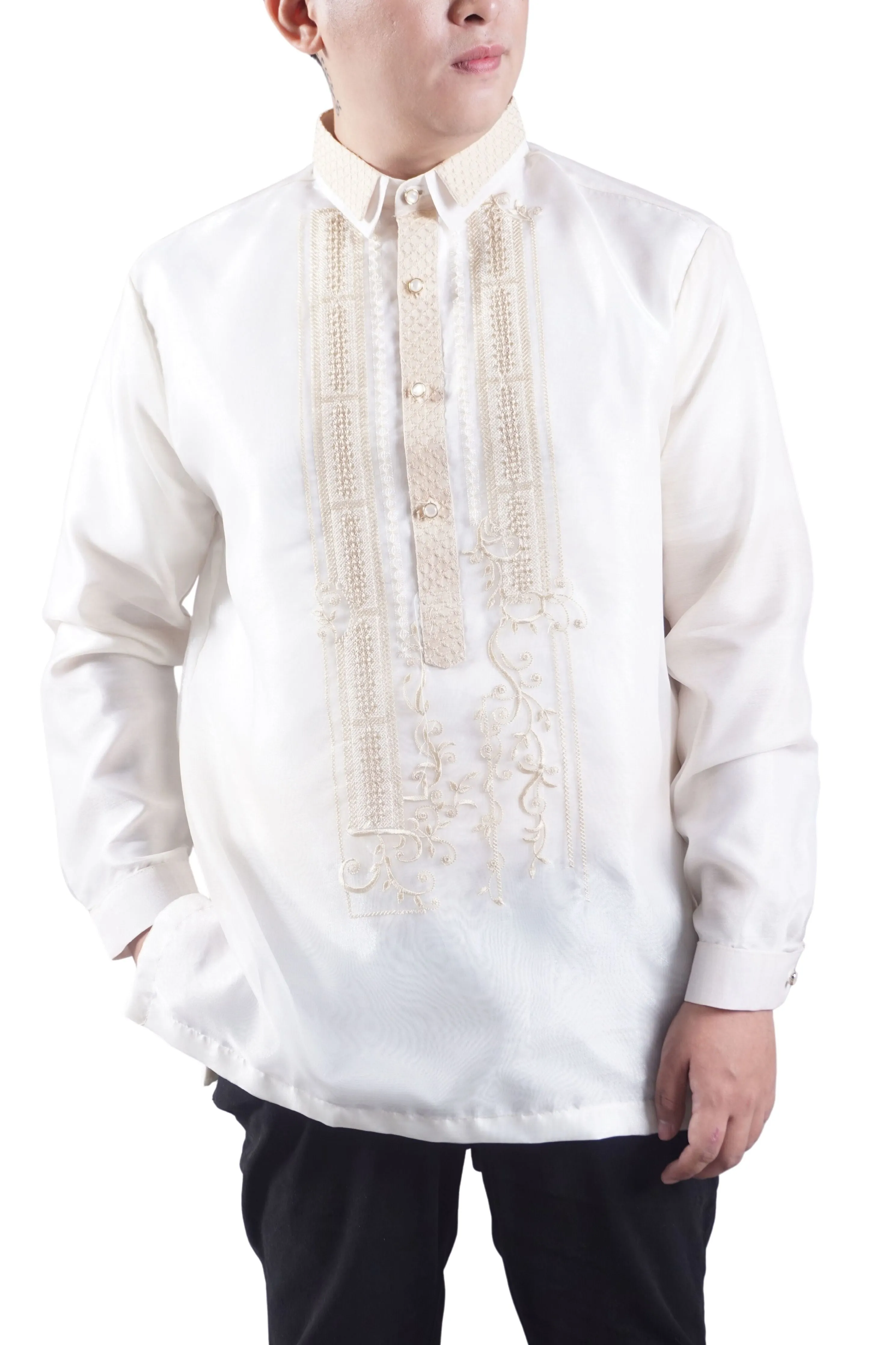 Men's Organza Classic Barong Tagalog - Jonel JN60