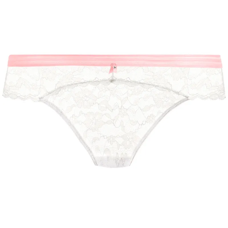 Offbeat Brazilian Brief White - Freya