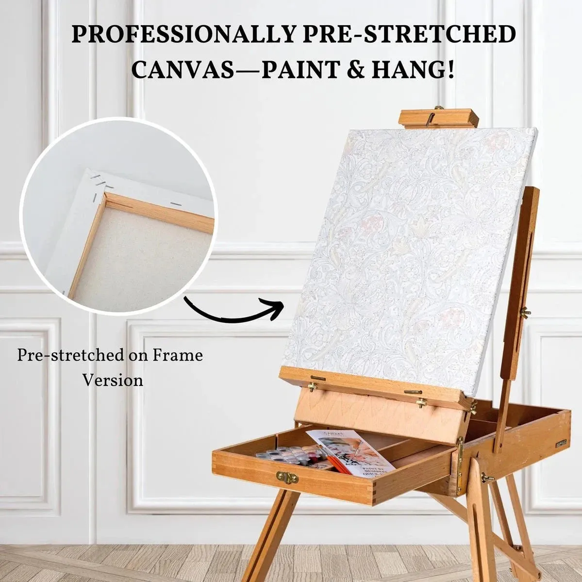 Peaceful Greys: Captivating Wolf Paint by Numbers Kit