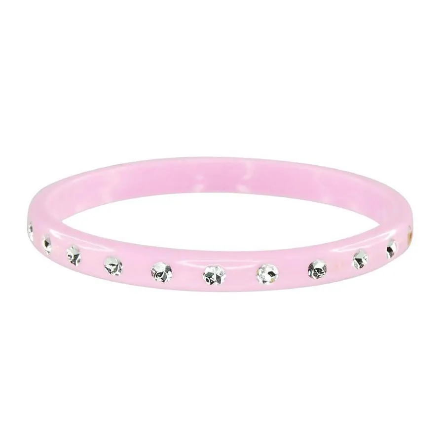 Pink Poppy Diamante Bangle Assorted Styles