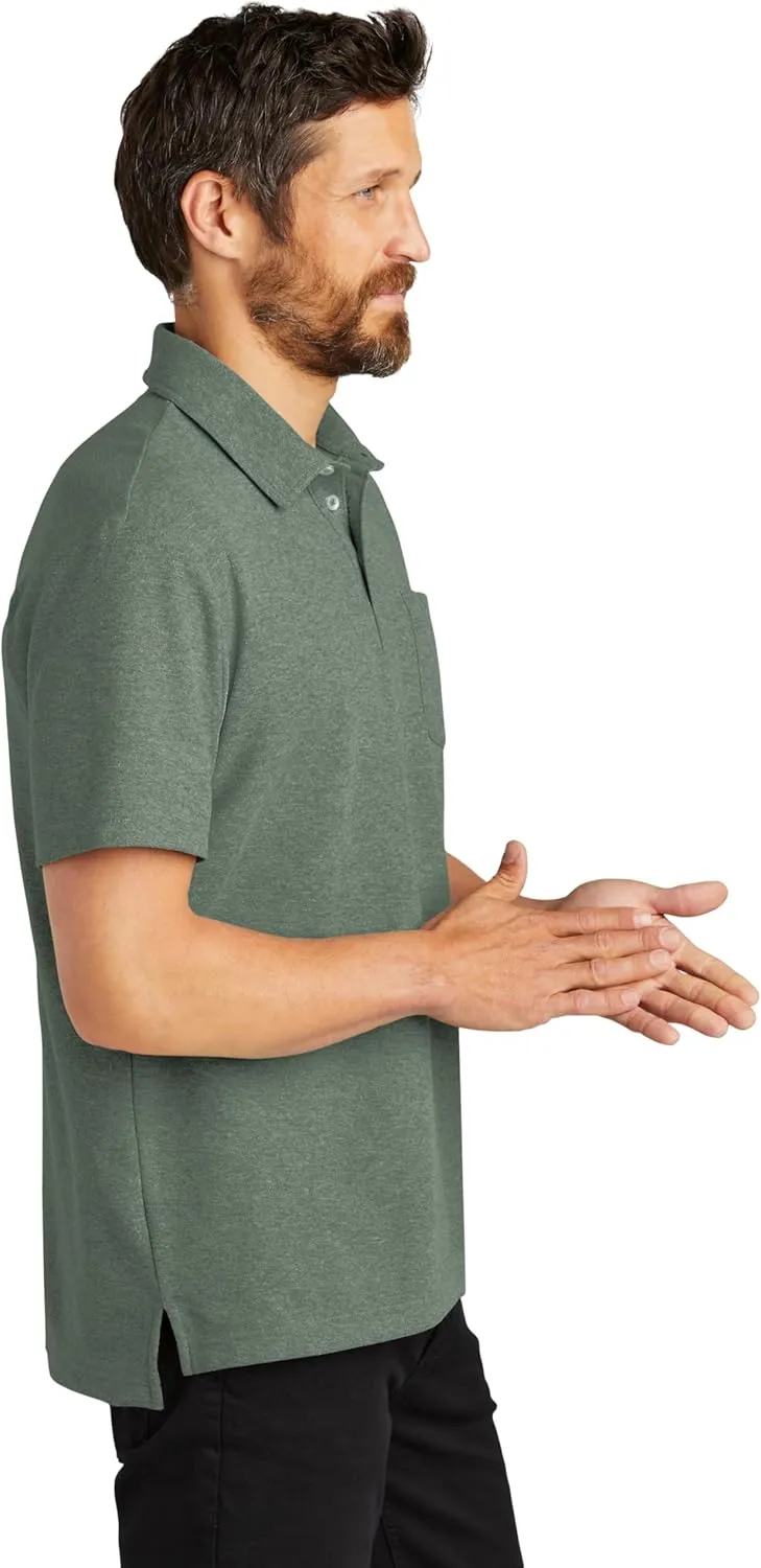 Port Authority C-Free Cotton Blend Pique Pocket Polo
