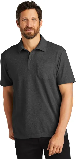 Port Authority C-Free Cotton Blend Pique Pocket Polo