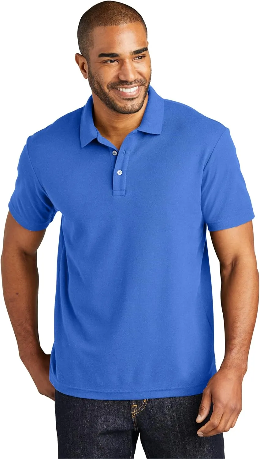 Port Authority C-Free Cotton Blend Pique Polo
