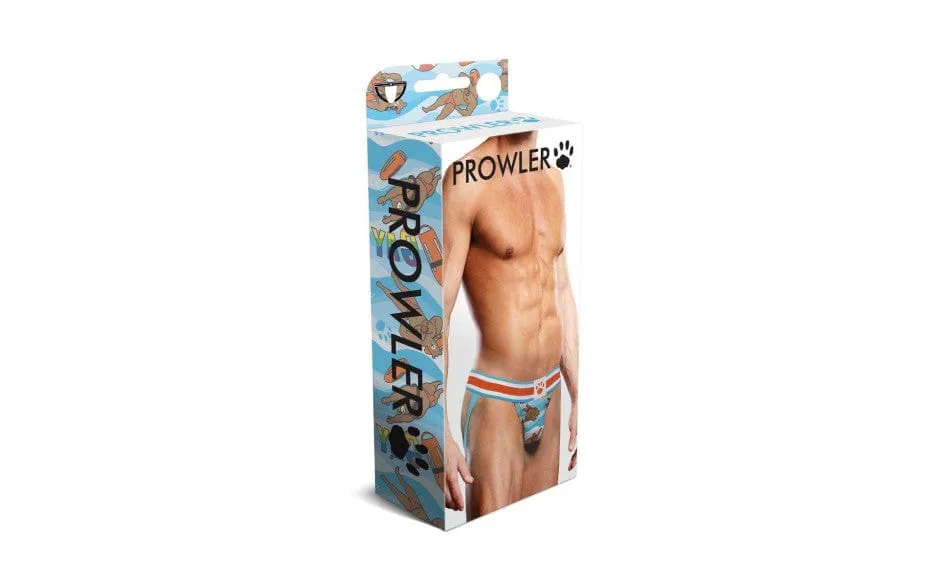 Prowler Gaywatch Bears Jock Strap Blue Red