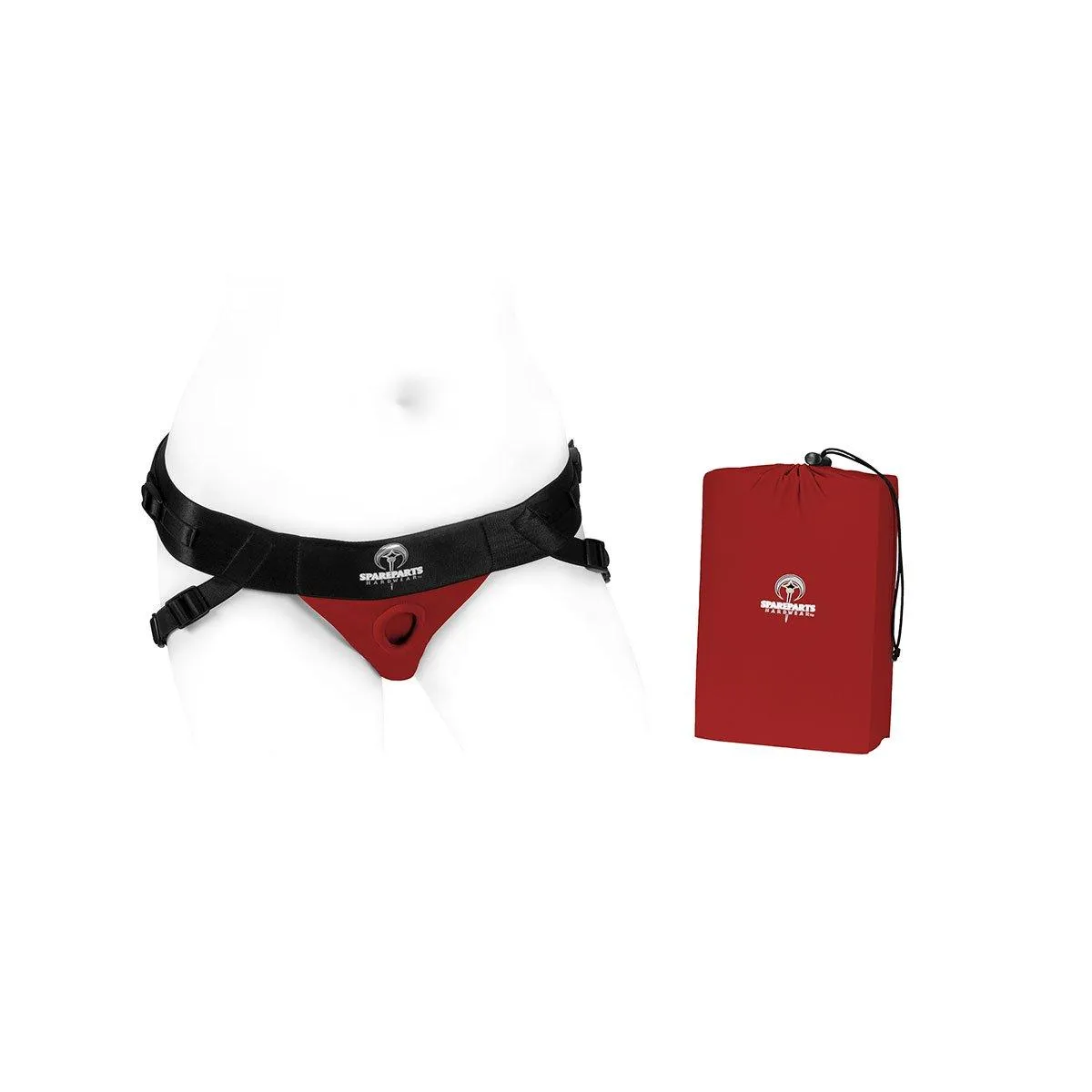 SpareParts Joque Harness Red - Nylon