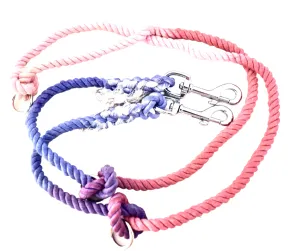 The Lady Dip Dye Adjustable Cotton leash