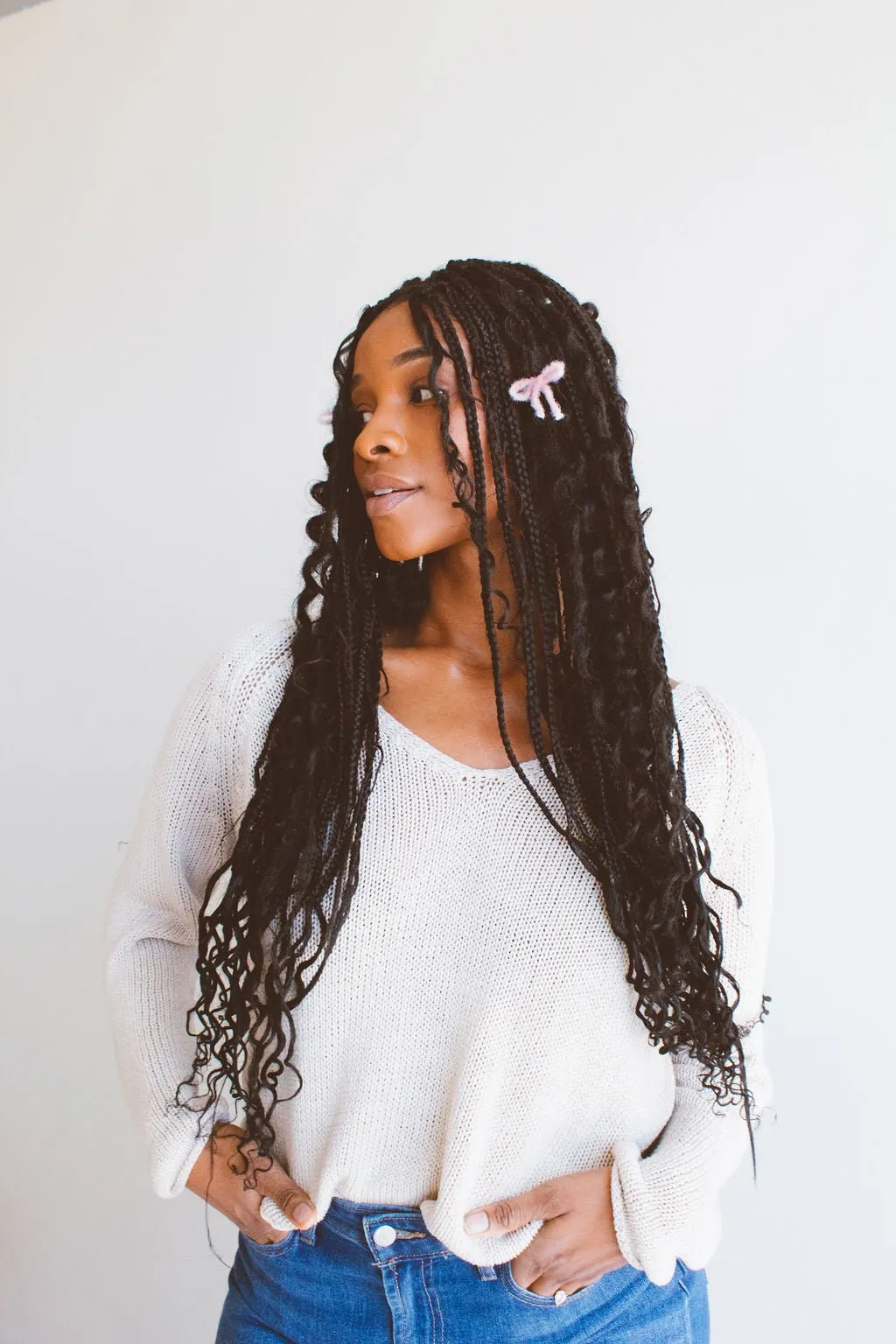 Tiny Little Knit Bows 2-Pack
