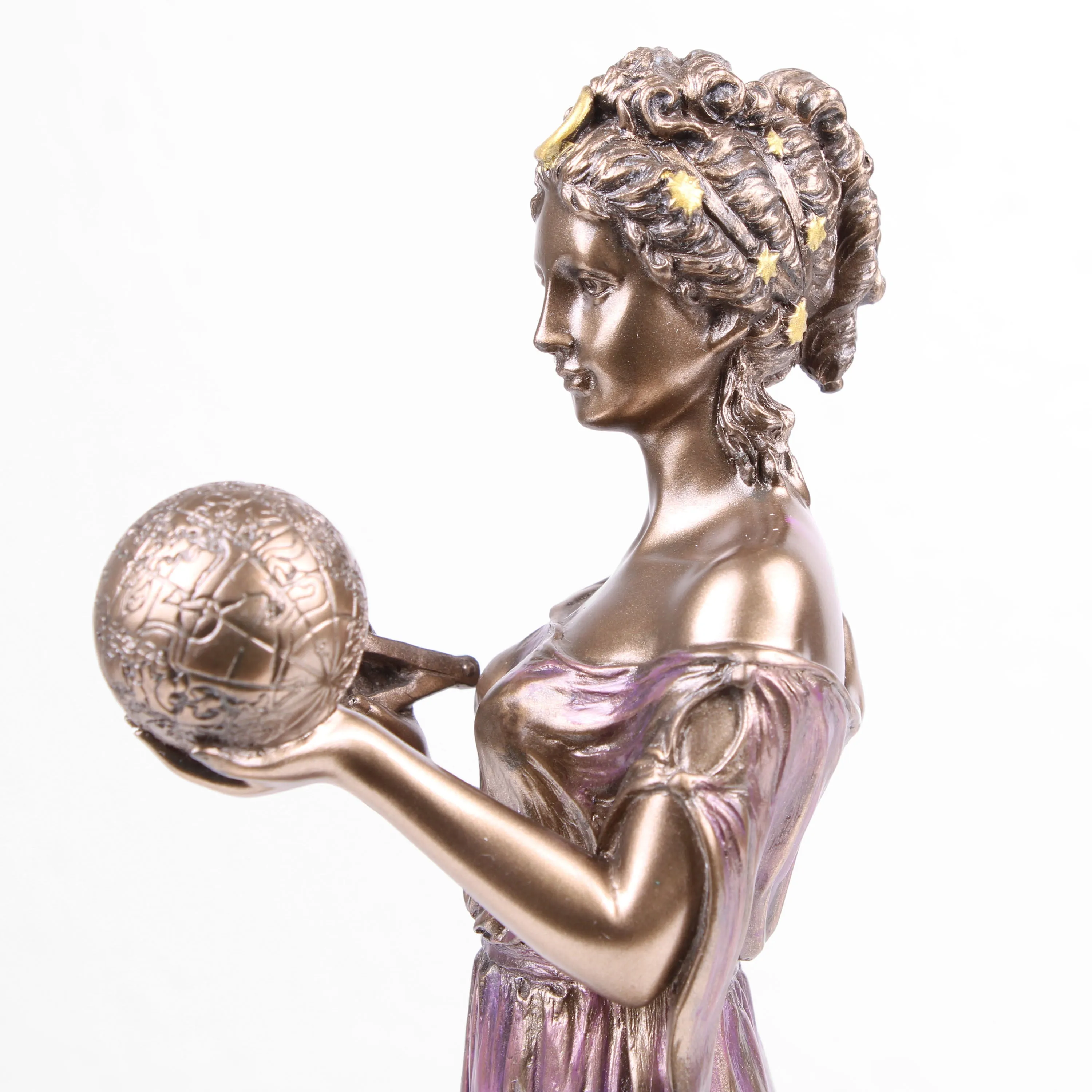 Urania Greek Goddess Statue (Cold Cast Bronze Sculpture)