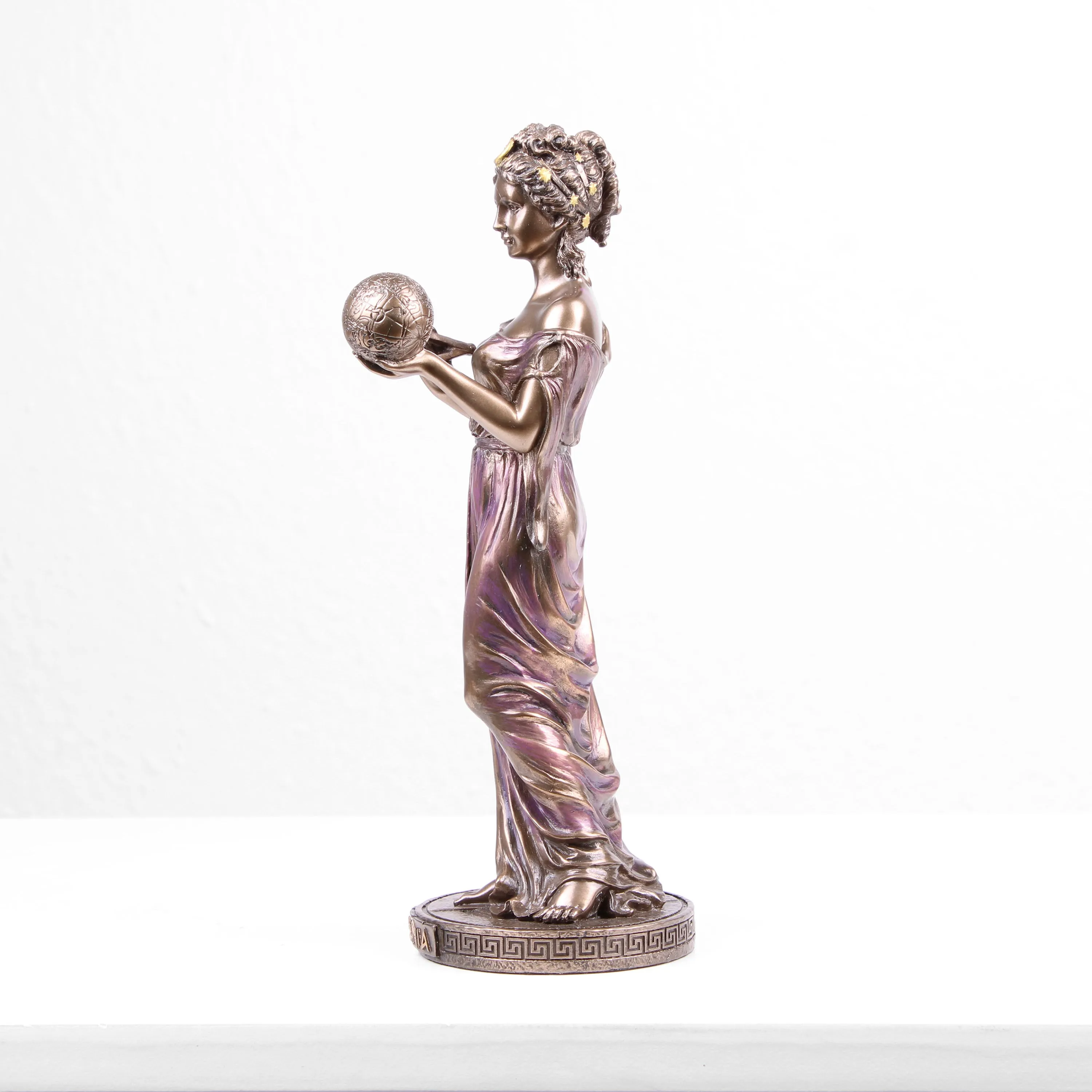 Urania Greek Goddess Statue (Cold Cast Bronze Sculpture)