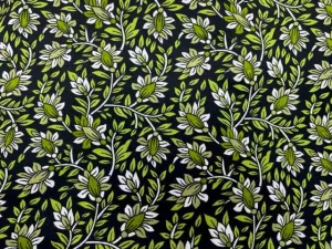 Vibrant Petals - Clearance Printed Crepe