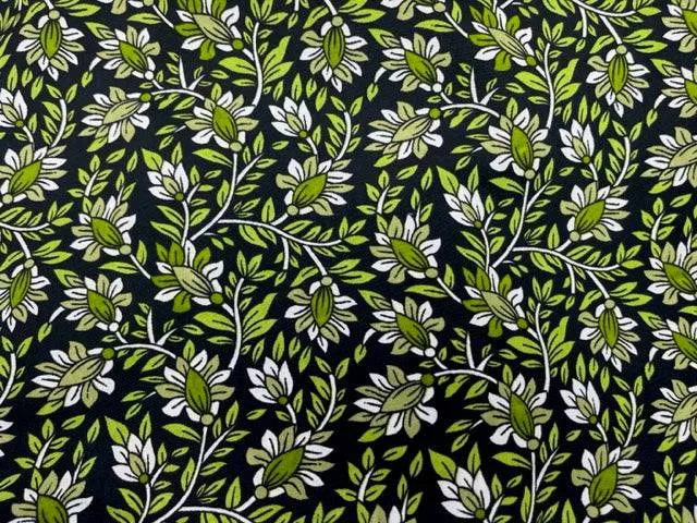 Vibrant Petals - Clearance Printed Crepe