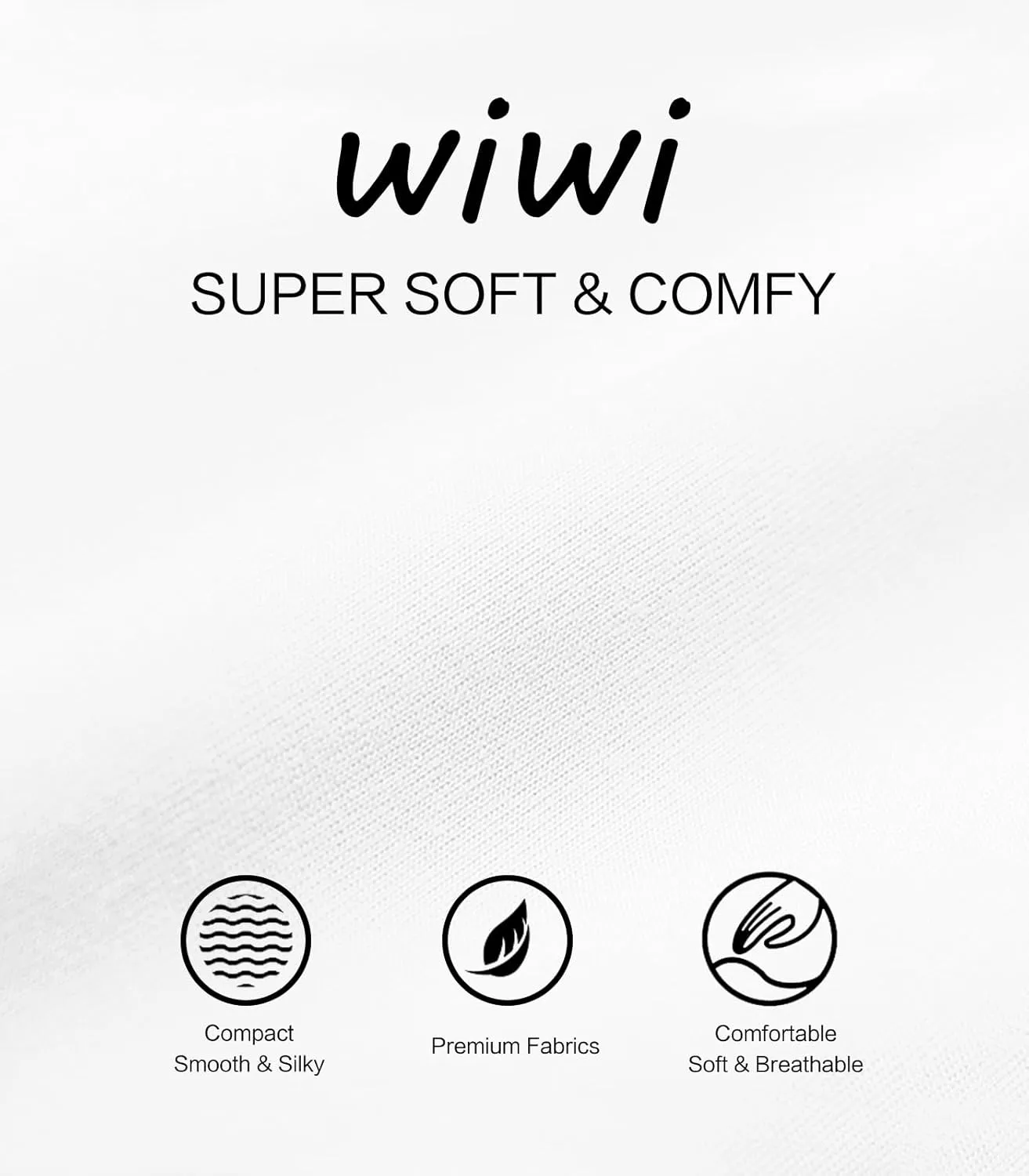 WiWi Women's Mock Turtleneck Pullover Tops Long Sleeve Pajama Top Viscose from Bamboo Slim Fit Underwear S-XXL
